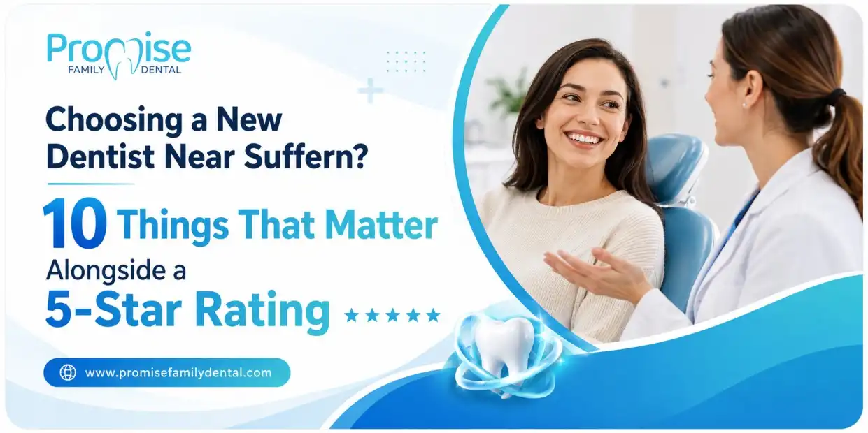 Choosing a New Dentist Near Suffern? 10 Things That Matter Alongside a 5-Star Rating